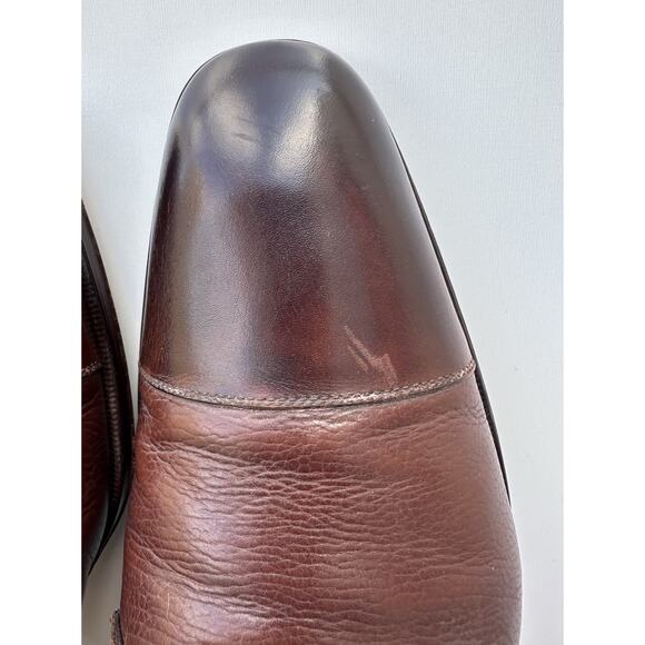 Magnanni Shoes Cap Toe Brown Leather/ Suede Men’s Size 13 main image 4